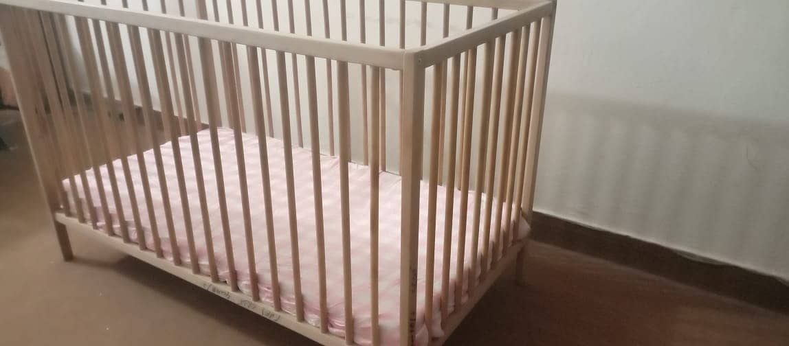 Orignal Imported Baby Cot From IKEA ( Dubai ) 11