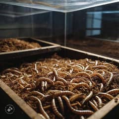"Buy Live Mealworms for Farming: Reliable and Healthy Breeding Stock"
