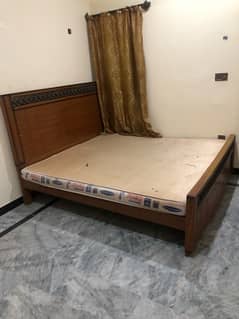 used Double Bed with maters good condition