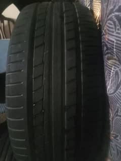 Yokohama blue earth 16 size grande altis tyres in new condition 100%