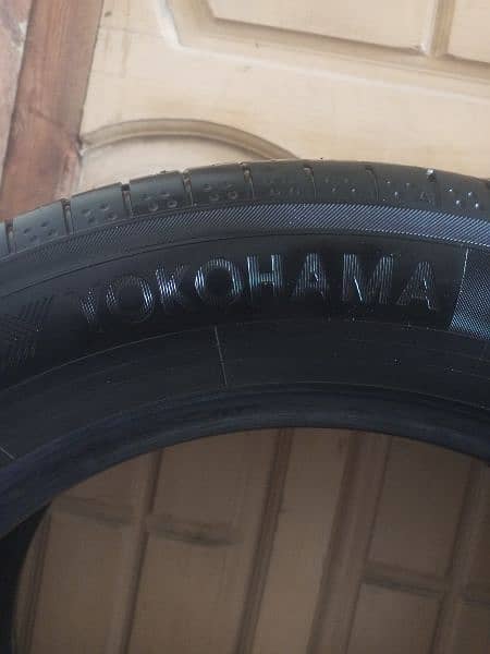 Yokohama blue earth 16 size grande altis tyres in new condition 100% 3