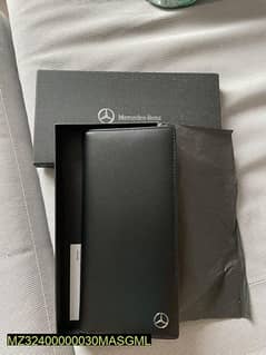 Mercedes Benz Wallet Card Holder, Black