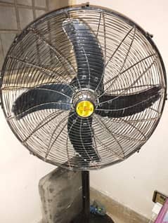 super Asia table fan 1 year used 0