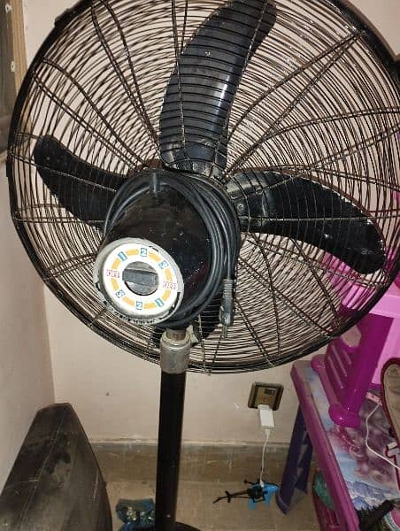super Asia table fan 1 year used 2