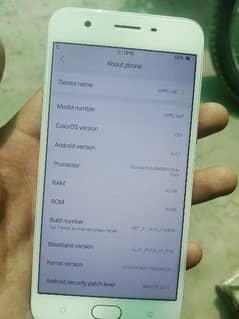 oppo A57 4 GB 64 GB front fingerprint only mobile