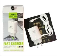 AMB Fast Charger 2 USB Port With Cable 0