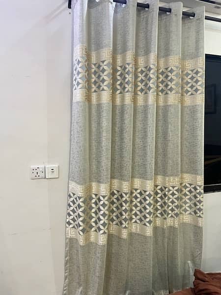 NEW Full size Grey Curtains 1