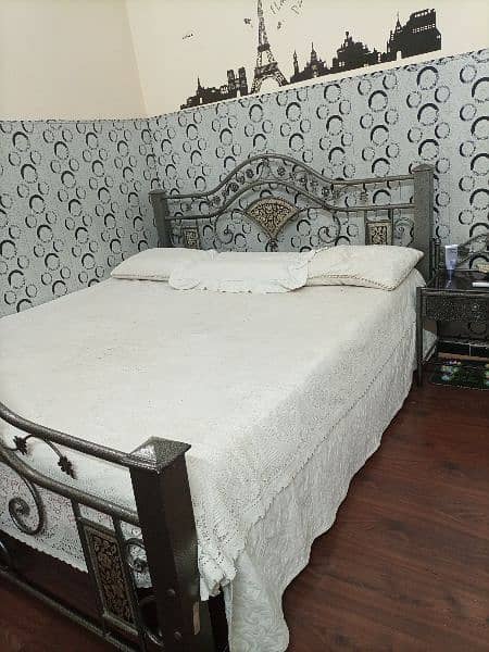 wrought iron bed set 3