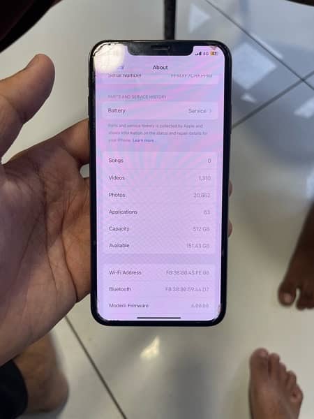 iphone xs max pta approved 512 gb 3