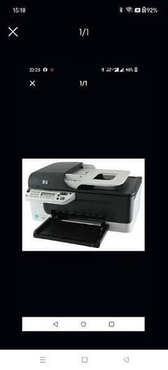 HP J4680 All in one printer available for sale.