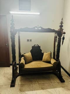 Traditional Wooden Swing Chair