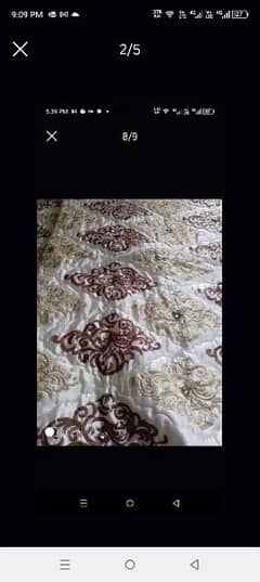Bridal sheikhani bed sheet