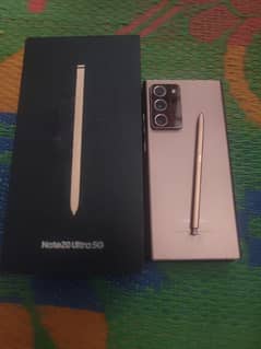 Samsung note 20ultra pta official 12 256gb 5g