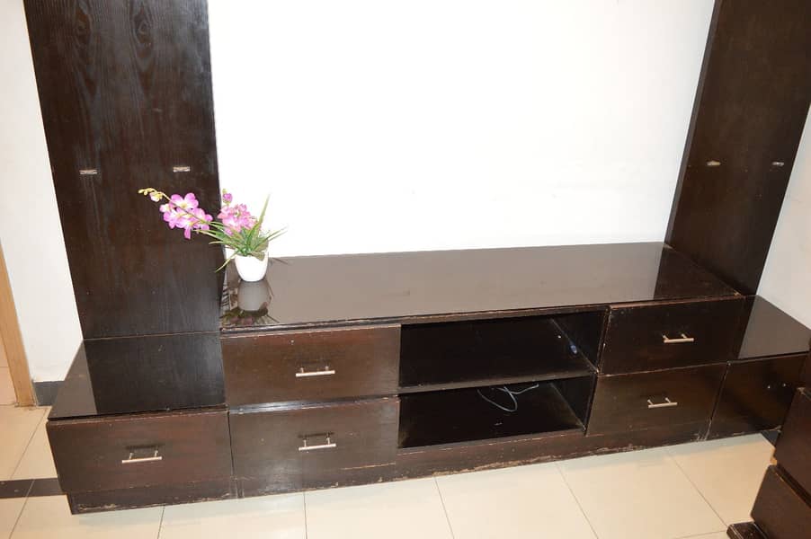 Wooden Rack console for TV 10