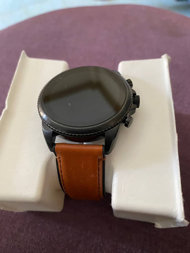 Fossil Gen 6 44mm Smartwatch - Brown Leather 6