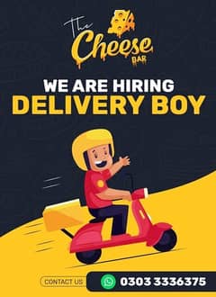 Delivery Boy Needed