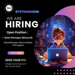 company name Stitch N Hide selling job offer