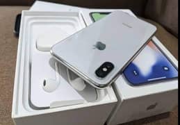 iPhone X 256Gb  Complete Box WhatsApp number 03371484470