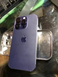 Iphone 14 pro deep purple Factory unlock 0