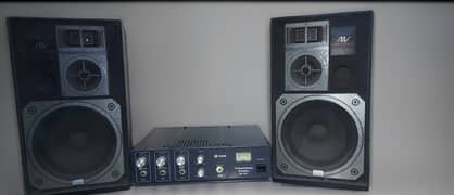 Sansui speaker (S-M800V) -With- Amplifier (TA-312E) 0