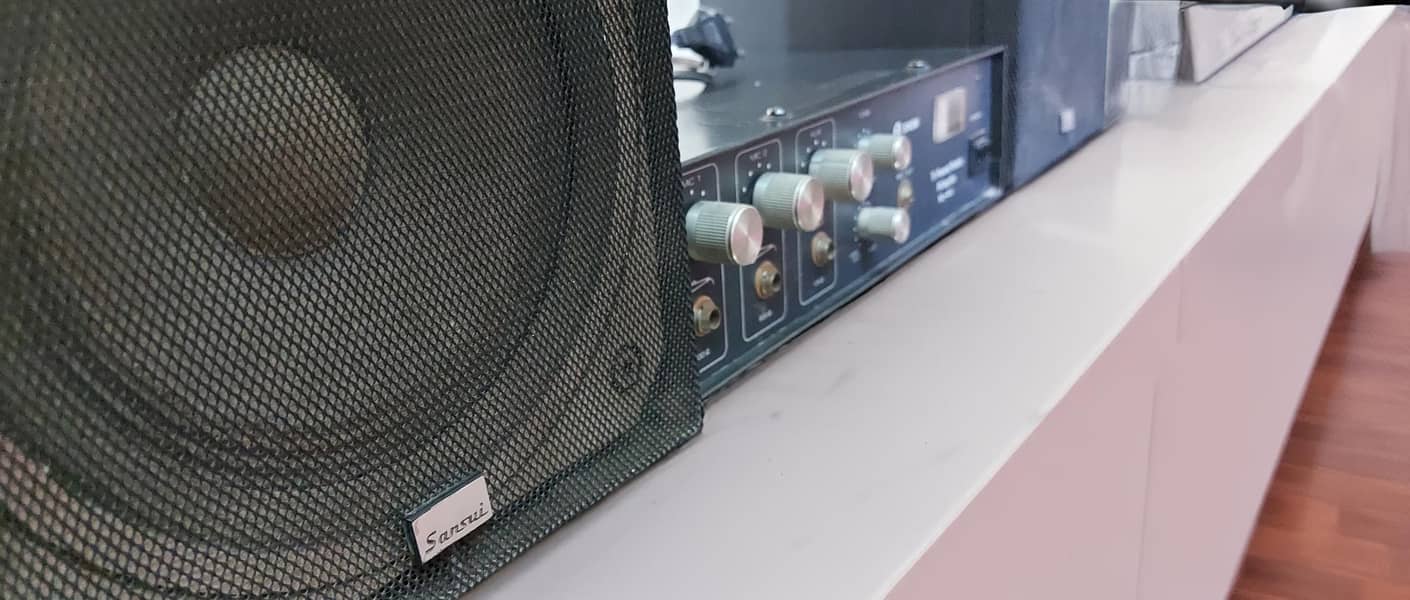 Sansui speaker (S-M800V) -With- Amplifier (TA-312E) 1