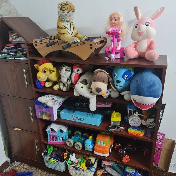toy rack side tables and dressing table. 1