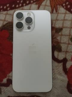 Iphone 15 pro max (White color)