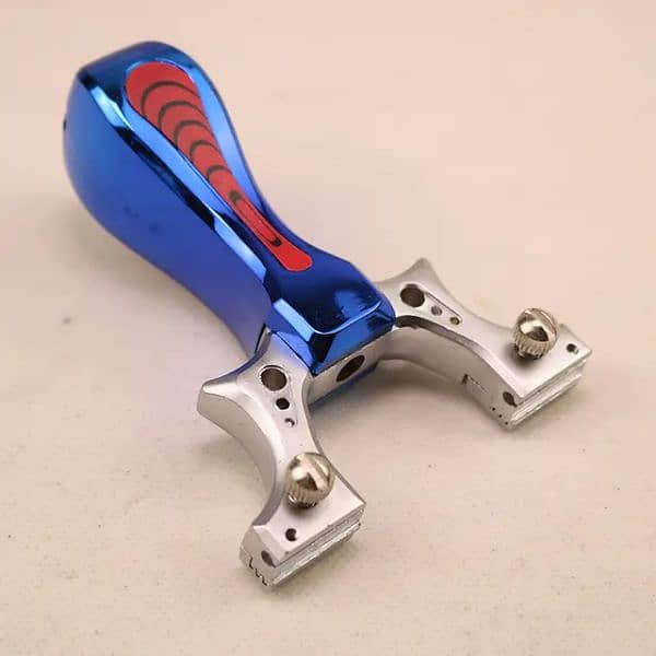 Blue Power Metal Catapult along with Single rubber 4