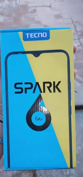 Tecno spark 6 go Mobile 32/2 10/10 full box 6