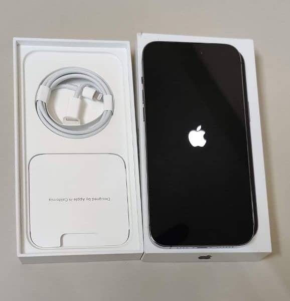 Iphone 14 pro max PTA approved box pack no open 256 gb 1