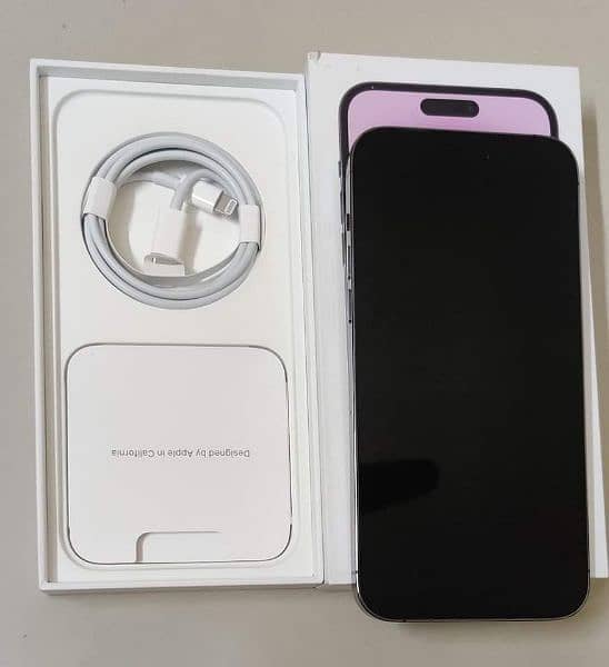 Iphone 14 pro max PTA approved box pack no open 256 gb 2