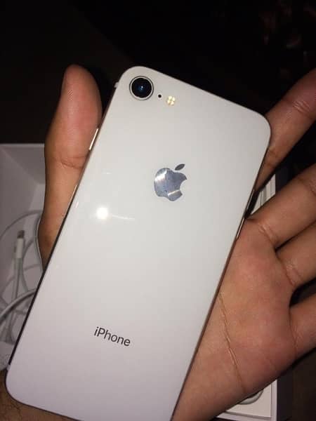 iphone 8 64 gb pta approved with box and accessories 1