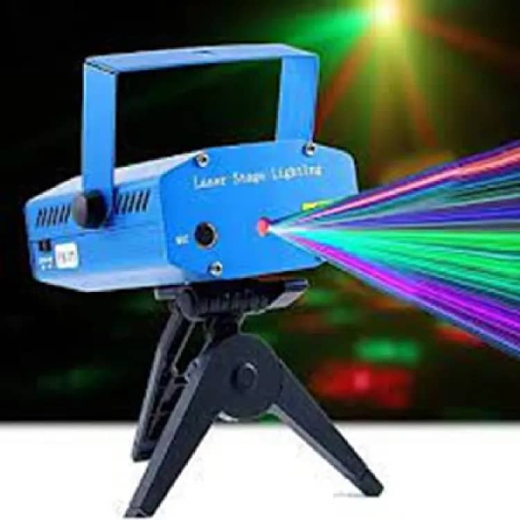 Super Mini Lazer stage light Projector DJ Disco LED Light: Lazer light 6