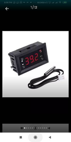 W1218 Digital Thermostat Temperature Controller Regulator for I 1