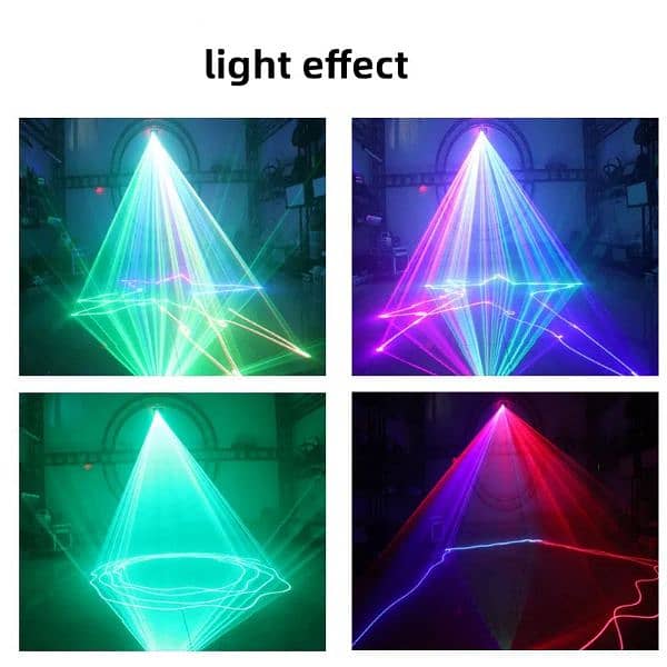 RGB Home Decor Laser Beam party DJ Disco Stage wall Light Effec 6