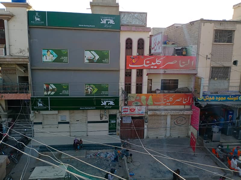 120 Yards Building On Main Road For Sale In North Karachi Near Powerhouse Chowrangi &Bara Mobile Market 2