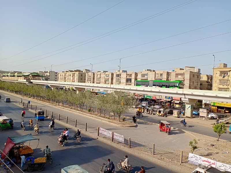 120 Yards Building On Main Road For Sale In North Karachi Near Powerhouse Chowrangi &Bara Mobile Market 8
