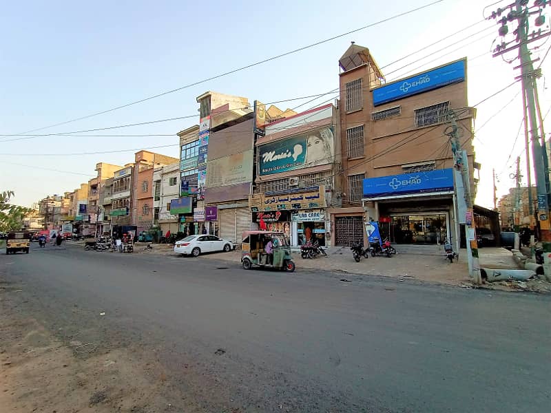 120 Yards Building On Main Road For Sale In North Karachi Near Powerhouse Chowrangi &Bara Mobile Market 11