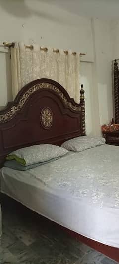 Bedroom set furniture for sale in gulistan e johar karachi 0
