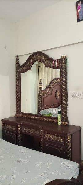 Bedroom set furniture for sale in gulistan e johar karachi 1