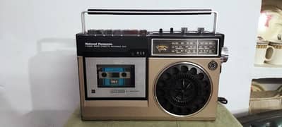 National Panasonic Radio Tape Recorder 543 Brand New Condition 0