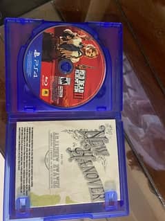 red dead redemption 2 ps4 game