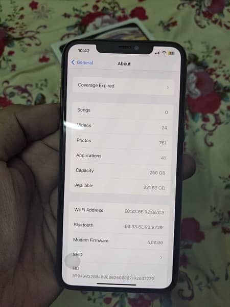 iPhone XS MAX (256 GB) PTA Approved 10