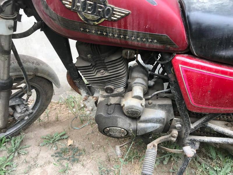 Pak Hero Chooper Bike Engine Condition 10 by 10 Contact No:03224284933 4
