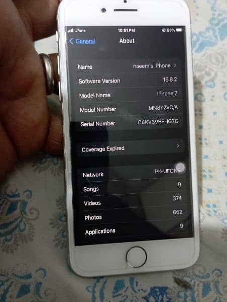 Apple iPhone 7 32gb SIM working 7