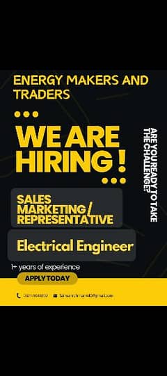 Sales and Marketing Representatives Required 0