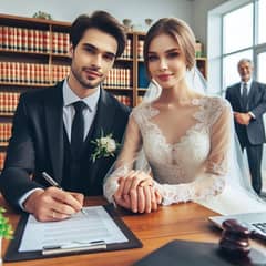 Court Marriage Rs. 8000 Nikkah Freewill Kazi Mufti khulla Divorce paper