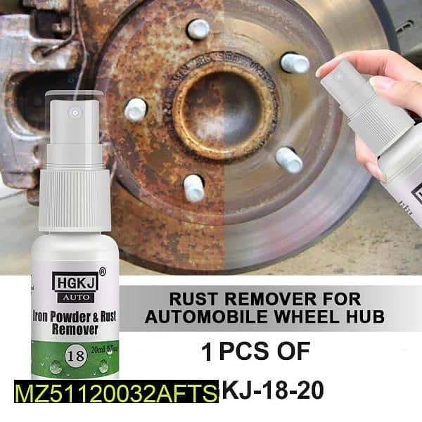 Rust Removal Spray Cleaner 2