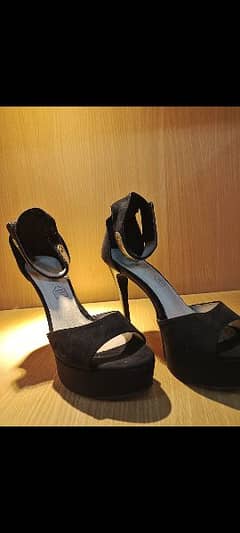 black high heel