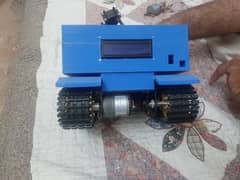 Smart Robot Tank chassis with DC motors, Body & Camera Gimbal